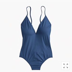 J. Crew Playa Montauk cross-back one-piece NWT